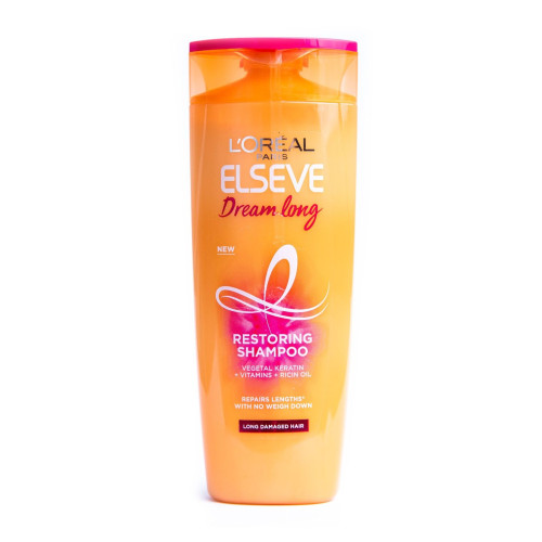 L'oreal Elseve Dream Long Repairing Shampoo for Long and Damaged Hair 13.53 fl oz (400 ml)
