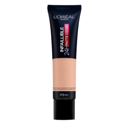 L'oreal Infallible 24-Matte Mattifying Foundation 175 Sand