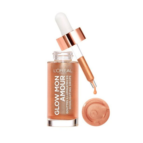 L'oreal Glow Mon Amour Liquid Highlighter for Face Color 1 0.51 fl oz (15 ml)