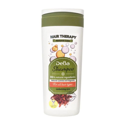 Deva Hair Therapy Natural Care Revitalizing Shampoo for Hair with Quinine 8.45 fl oz (250 ml)