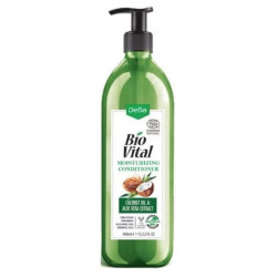 Deva Biovital Natural Moisturizing Conditioner for Dry Hair Coconut Oil and Aloe Vera 13.53 fl oz (400 ml)