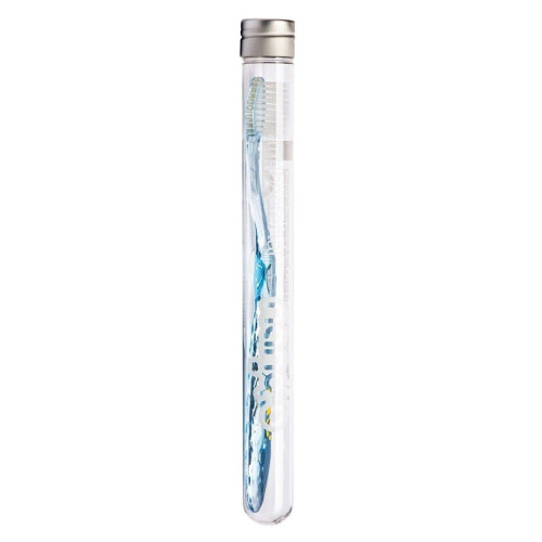 Nano-B Antibacterial Toothbrush with Silver Blue Medium Size 1 pc