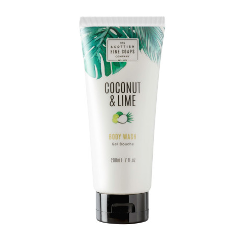 Scottish Fine Soaps Coconut and Lime Shower Gel 6.76 fl oz (200 ml)