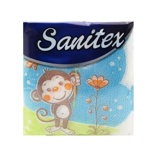 Sanitex Monkey Napkins 60 pcs