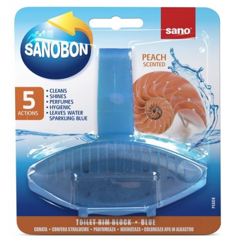Sano Peach Scented Toilet Bowl Freshener with Peach Scent 1 pc