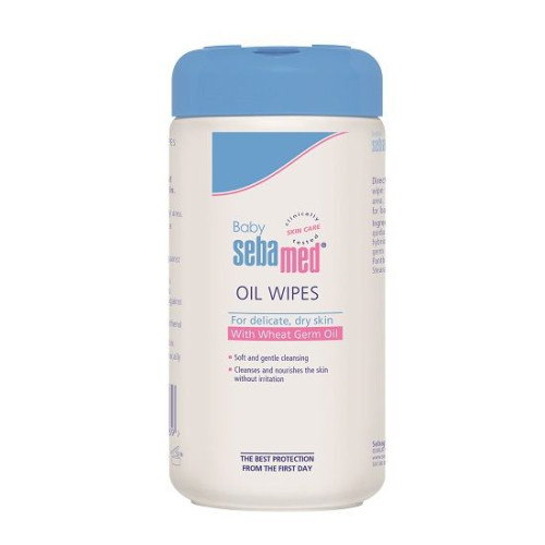 Sebamed Baby Oiled Wipes for Gentle and Delicate Skin 70 pcs
