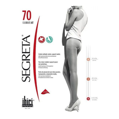 Segreta 70 Calibrato at Firming Tights for Overweight Women Color Chamois Size 4 1 pc