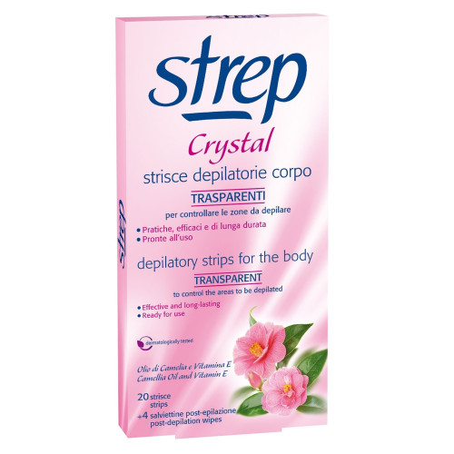 Strep Crystal Hair Removal Strips for Body 20 pcs