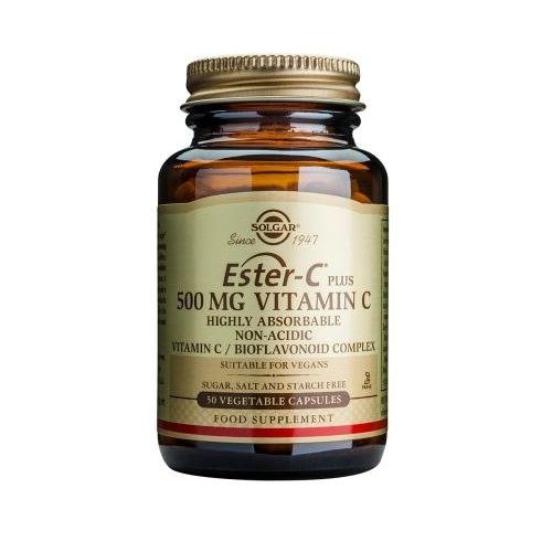 Solgar Ester C for Weak Immunity Strong Immune Stimulant 500 mg 50 Capsules