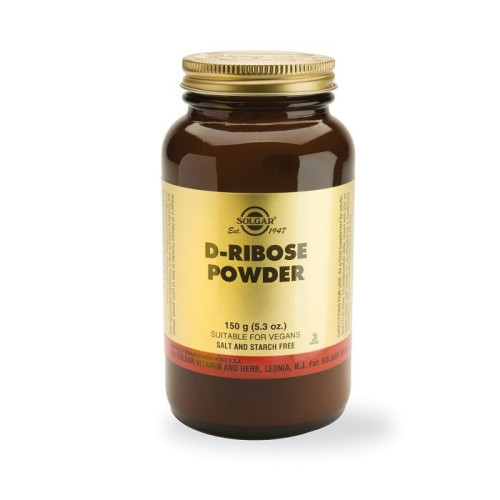 Solgar D-Ribose for Tone and Energy Powder 5.29 oz (150 g)