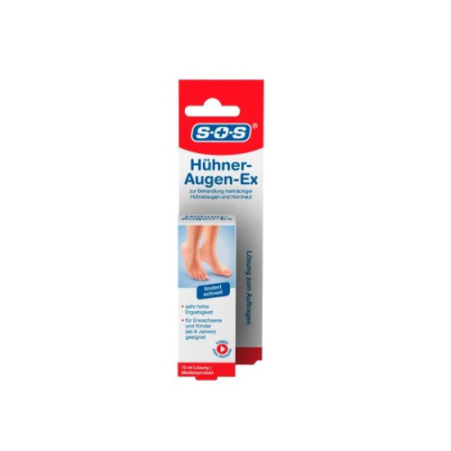 SOS Callus Removal Liquid 0.34 fl oz (10 ml)