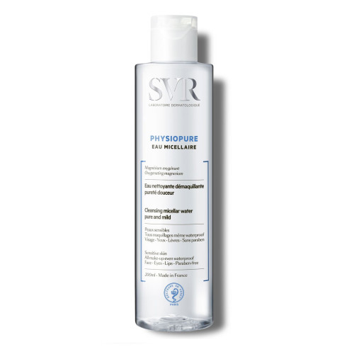SVR Physiopure Hypoallergenic Micellar Water for Sensitive Skin Alcohol-Free 6.76 fl oz (200 ml)