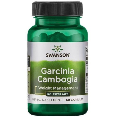Swanson Garcinia Cambogia for Weight Loss 80 mg 60 Capsules