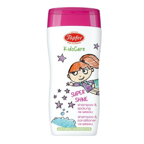 Topfer Super Shine Shampoo and Conditioner for Super Girls 6.76 fl oz (200 ml)