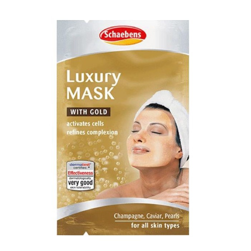 Schaebens Luxury Mask Face Mask with Gold for All Skin Types 0.85 fl oz (25 ml)