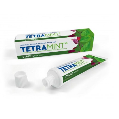 Tetramint Strong Toothpaste with Strong Mint Sensation 2.2 fl oz (65 ml)