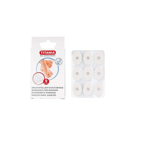 Titania Bandages for Bunions Plasters for Calluses 9 pcs - 5211