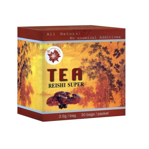 TNT Tea with Reishi Mushroom for Health and Longevity 30 Filter Bags