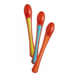 Tommee Tippee Explora Thermal Sensitive Spoons for Children 4+ Months 3 pcs