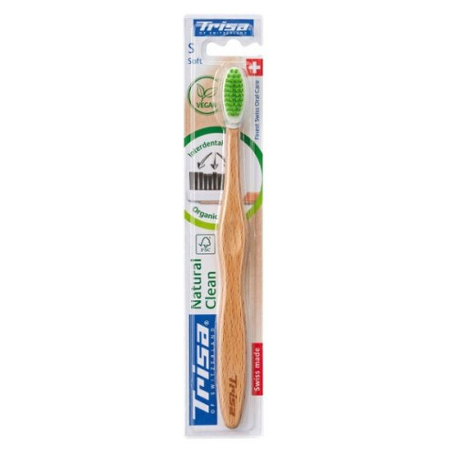 Trisa Natural Clean Toothbrush Size Soft