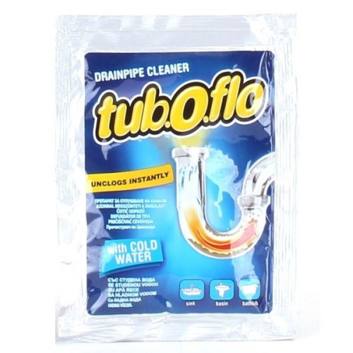 Tuboflo with Cold Water Cold Water Drain Unblocker 2.12 oz (60 g)