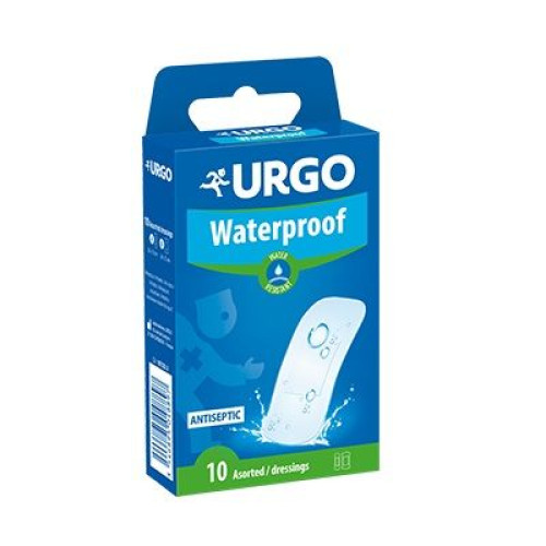 Urgo Aquafilms Waterproof Plasters for Protection Against Water 10 pcs
