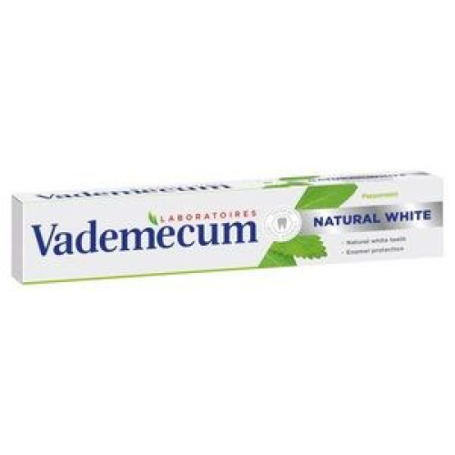 Vademecum Natural White Whitening Toothpaste with Mint 2.54 fl oz (75 ml)