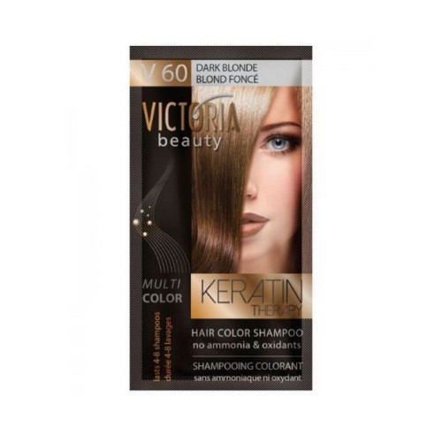 Victoria Multi Color Hair Color Shampoo Color V60 Dark Blonde 1.35 fl oz (40 ml)