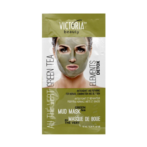Victoria Green Tea Mud Face Mask with Green Tea 0.34 fl oz (10 ml)