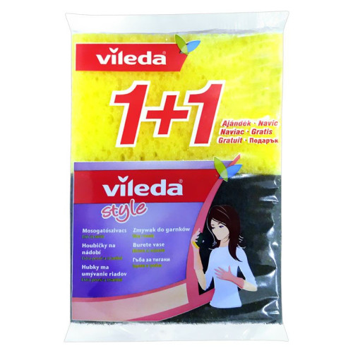 Vileda Style Household Sponge 2 pcs