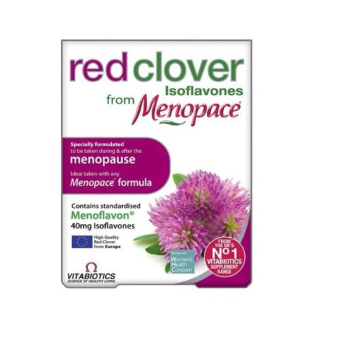 Vitabiotics Menopace Menopause Support with Red Clover 30 Tablets