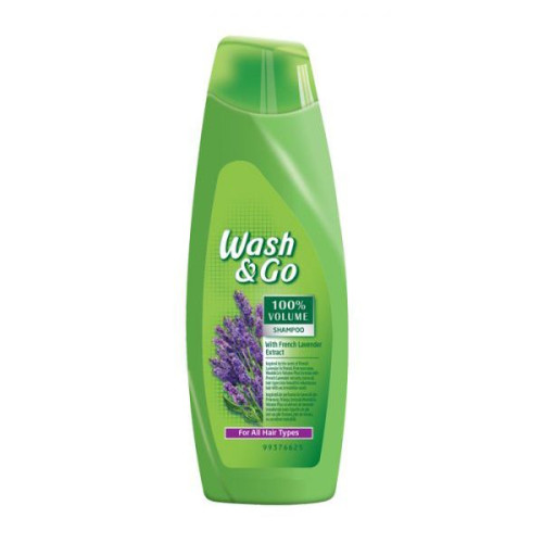 Wash & Go Shampoo with Lavender for All Hair Types 13.53 fl oz (400 ml)