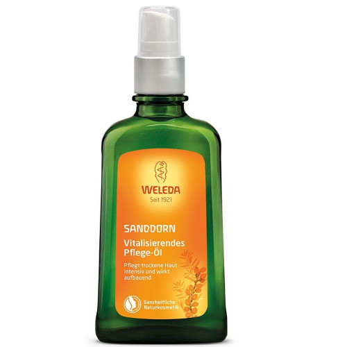 Weleda Soothing Body Oil with Sea Buckthorn Pump 3.38 fl oz (100 ml)