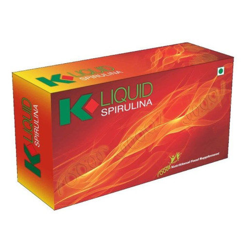 Spirulina Liquid 0.51 fl oz (15 ml) 7 Sachets