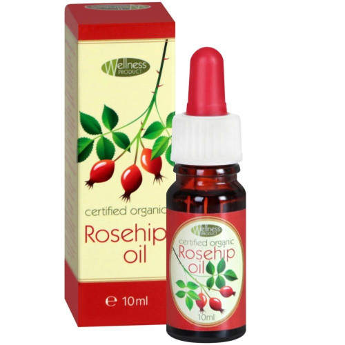 Wellness Product Organic Rosehip Oil 0.34 fl oz (10 ml)