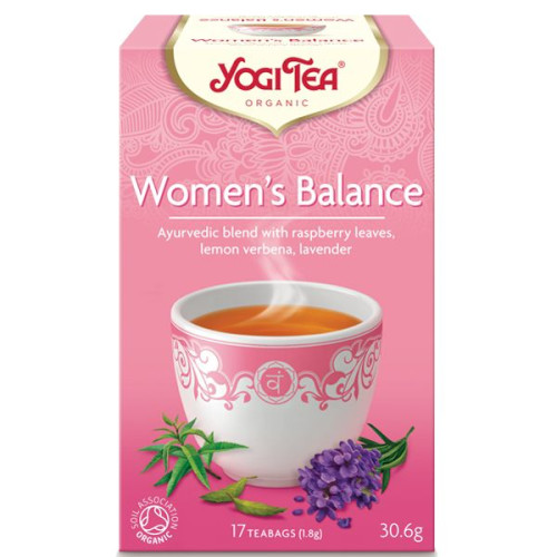 Yogi Tea Women's Balance Organic Ayurvedic Tea 17 x 0.06 oz (1.8 g) Filter Bags