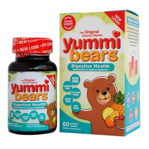 Yummi Gummies Fiber for Children 60 Gummies
