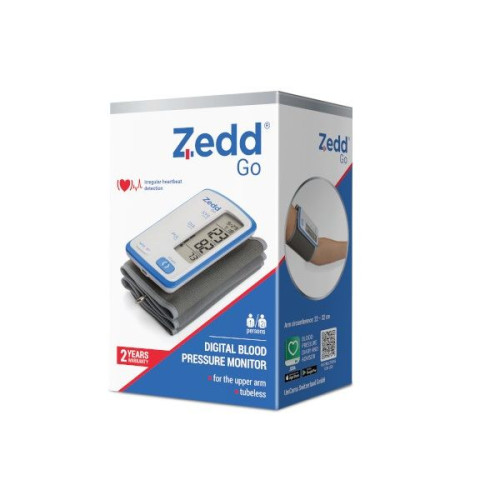 Zedd Go Electronic Upper Arm Blood Pressure Monitor
