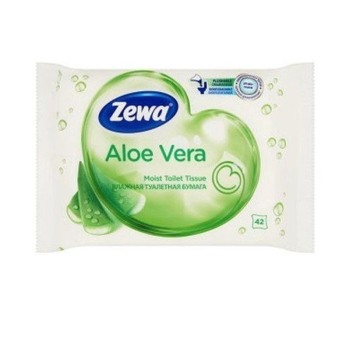 Zewa Aloe Vera Wet Wipes 42 pcs
