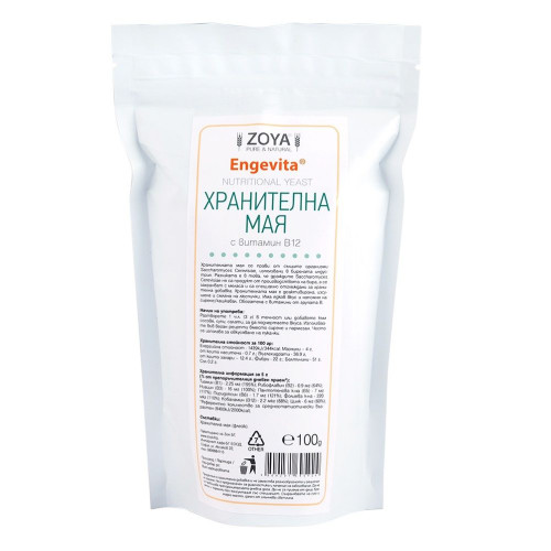 Zoya Engevita Nutritional Yeast with Vitamin B12 3.53 oz (100 g)