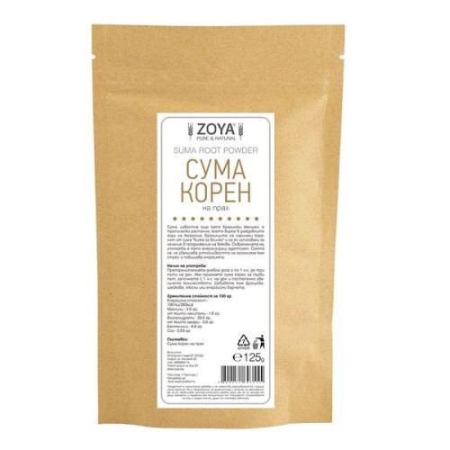 Zoya Sumac Root Powder Organic 4.41 oz (125 g)