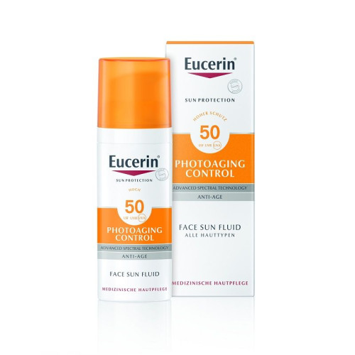 Eucerin Photoaging Control Anti-Aging Sun Protection Fluid for the Face SPF 50 1.69 fl oz (50 ml)