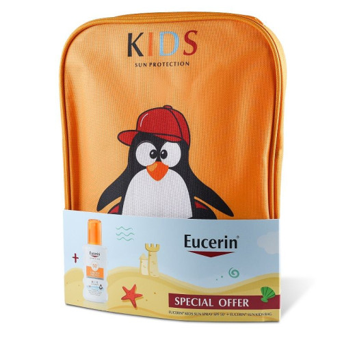 Eucerin Sensitive Protect Sunscreen Spray for Children SPF 50+ Eucerin Sun Kids BackSet