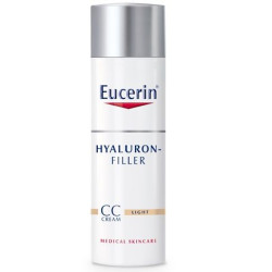 Eucerin Hyaluron Filler CC cream for the Face Specifically Designed to Combat Wrinkles Light Shade SPF 15+ 1.69 fl oz (50 ml)