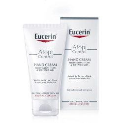 Eucerin Atopicontrol Intensive Soothing and Protective Hand Cream 2.54 fl oz (75 ml)