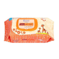 Event Baby Wipes for Irritated and Chafed Skin with Calendula 140 pcs
