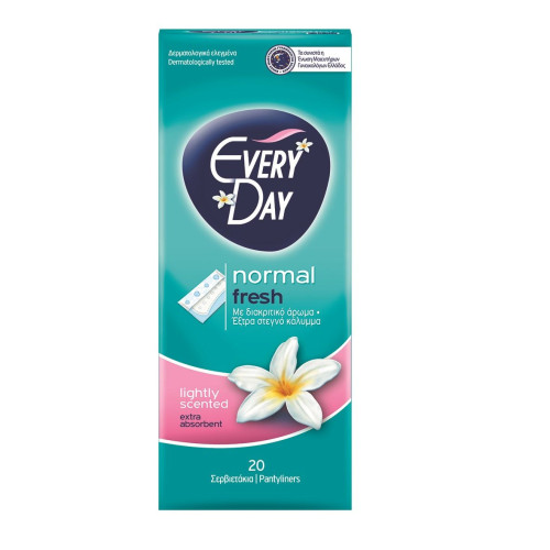 Everyday Normal Fresh Women's Daily Sanitary Pads 20 pcs