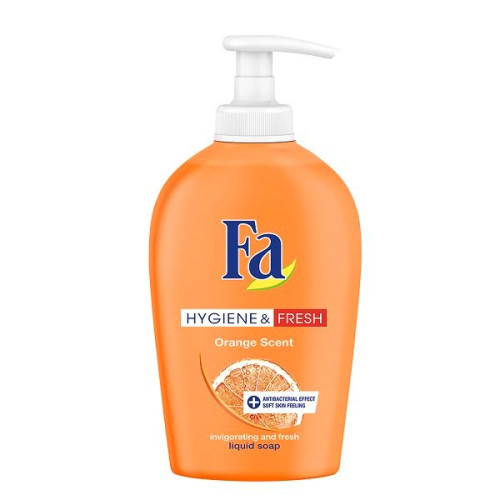 Fa Orange Scent Antibacterial Liquid Hand Soap with Orange Scent 8.45 fl oz (250 ml)