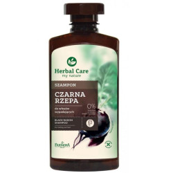 Jantar Farmona Herbal Care Shampoo for Strong and Vibrant Hair with Black Turnip 11.16 fl oz (330 ml)