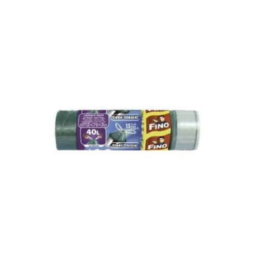 Fino Color Classic Garbage Bags 10.57 gal (40 L) 15 pcs